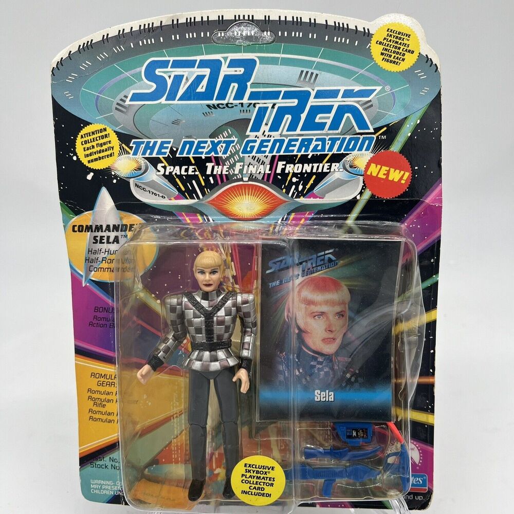 Star Trek The Next Generation "Commander Sela" Playmates Figure 1993